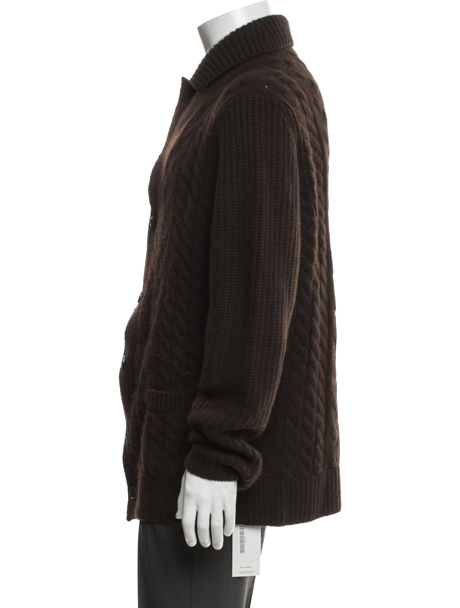 Loro Piana Cashmere Collar Cardigan