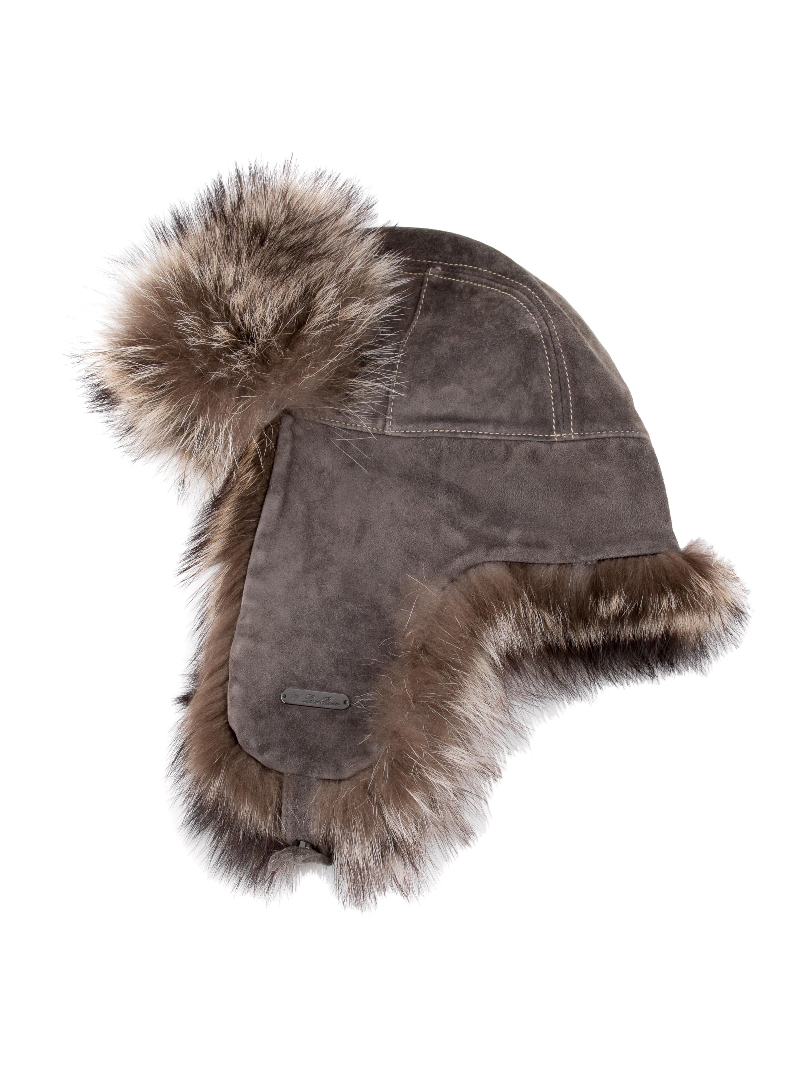 Loro Piana Brown suede Loro Piana trapper