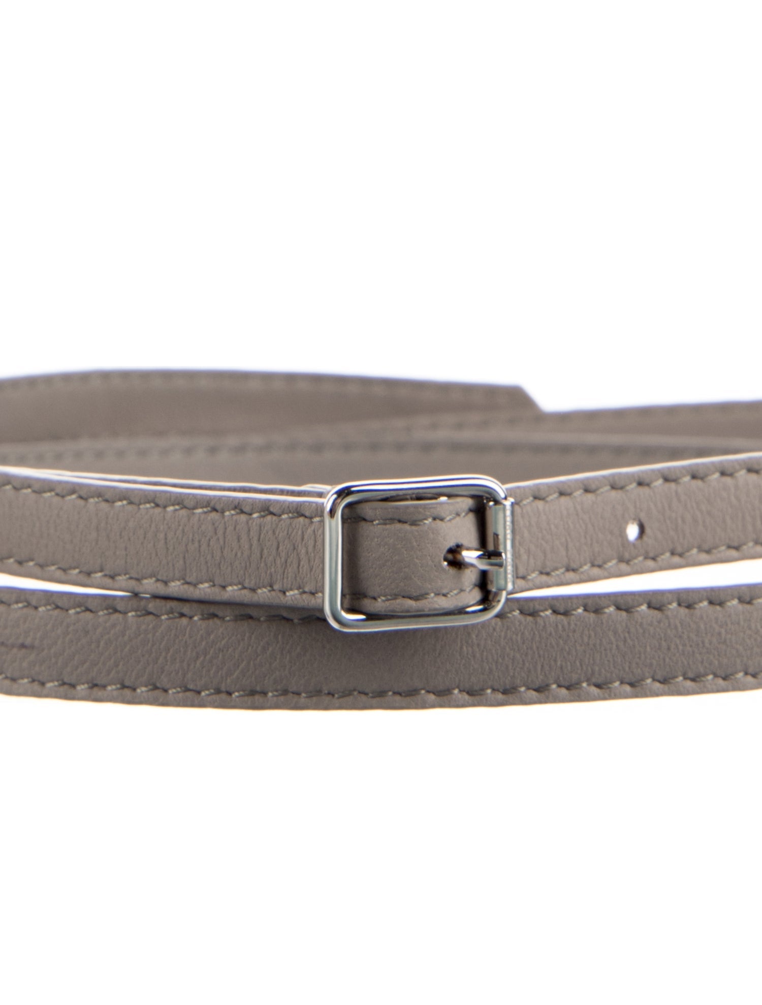 Loro Piana Skinny Leather Belt