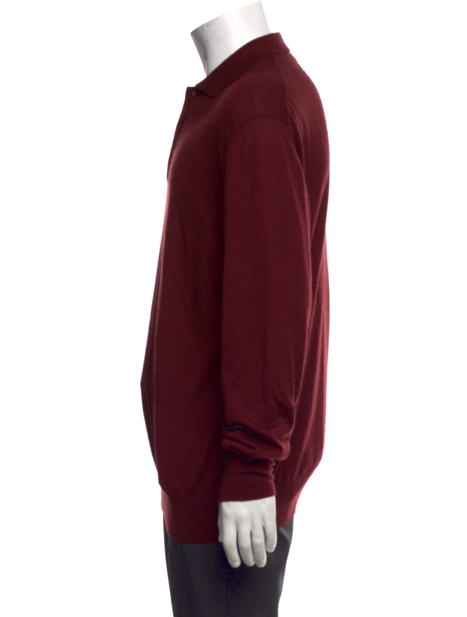 Loro Piana Cashmere Collar Polo Sweater