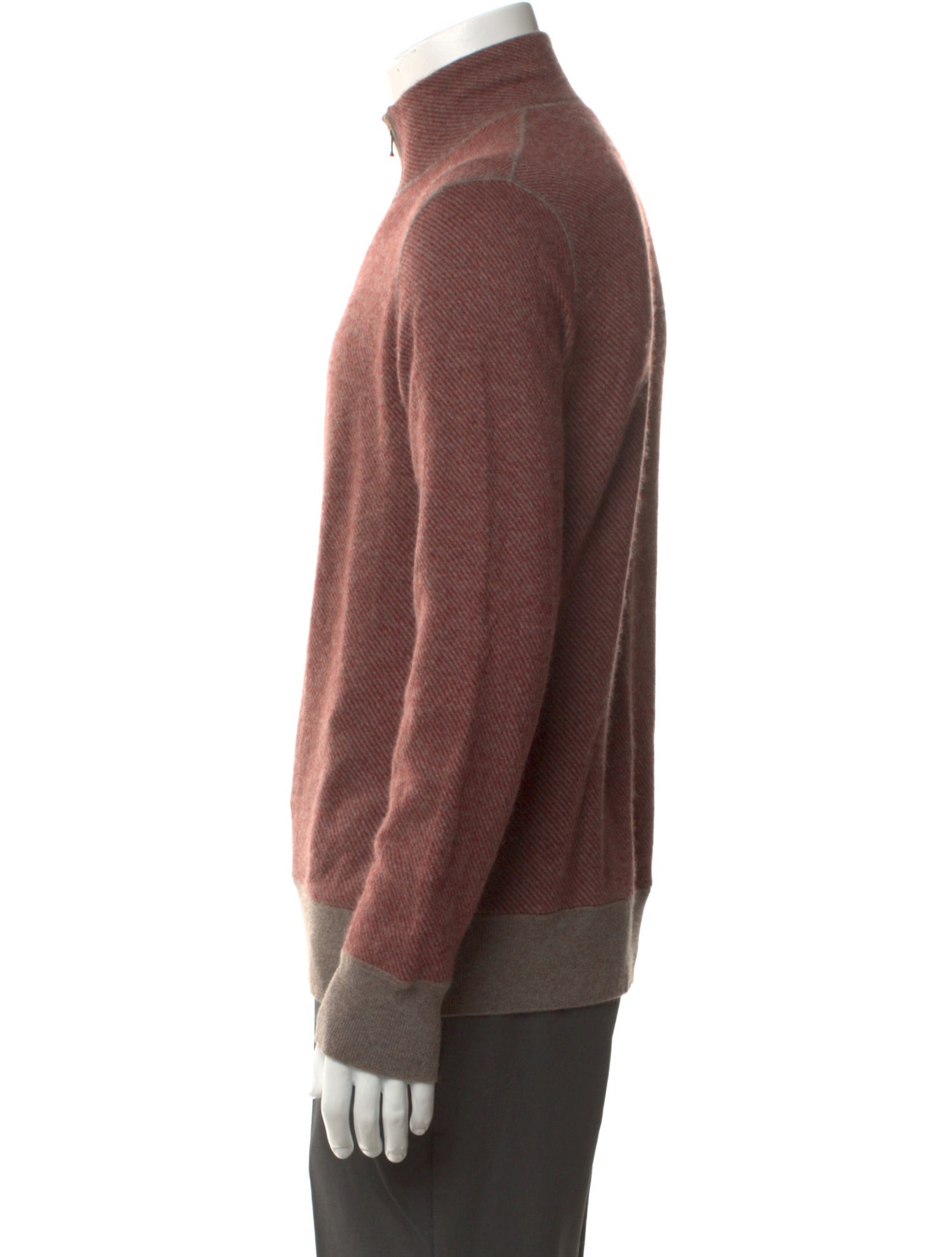 Loro Piana Cashmere Mock Neck Pullover