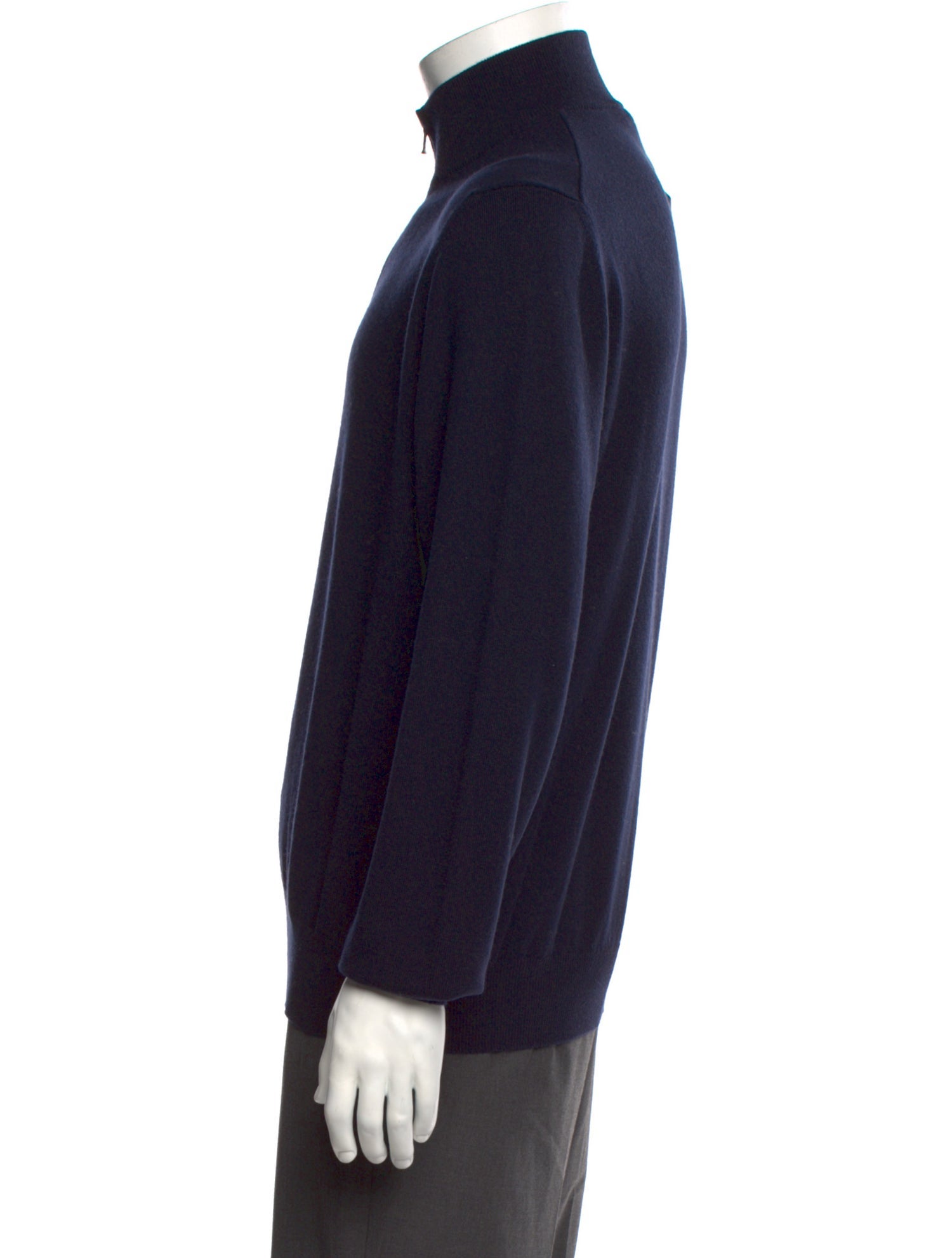Loro Piana Baby Cashmere Mock Neck Pullover