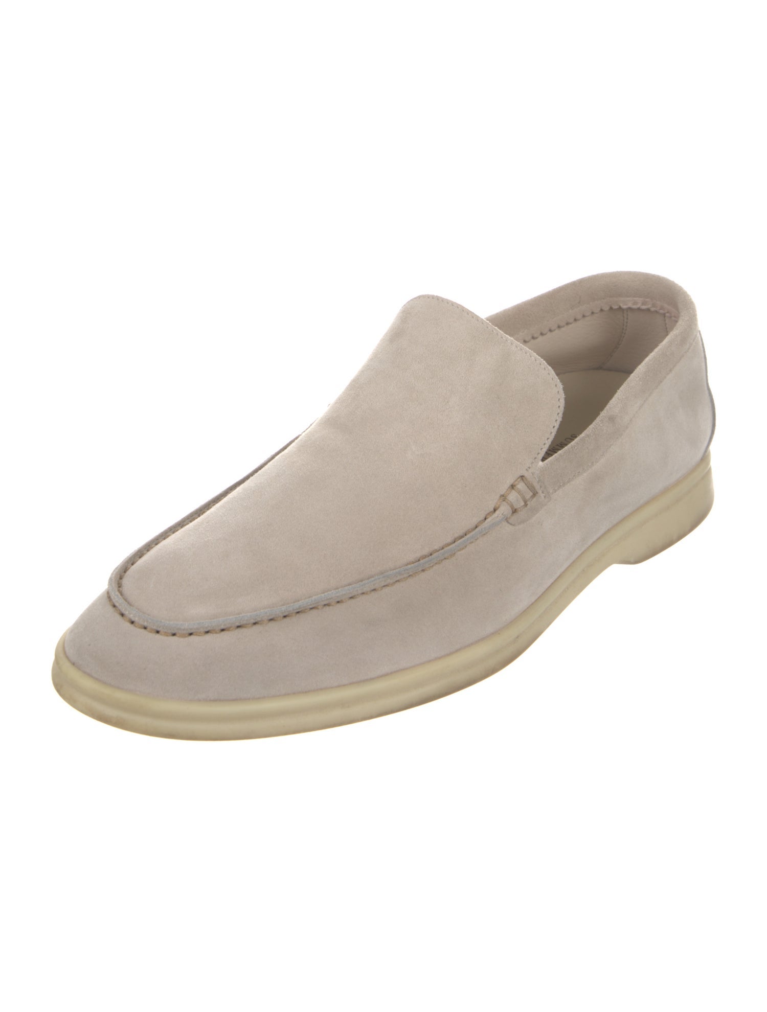 John Lobb Monaco Leather Boat Shoes - Brown Loafers, Shoes