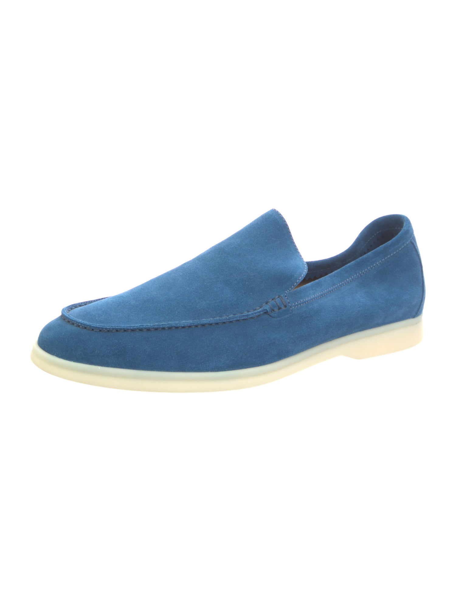 Loro Piana Summer Walk Suede Dress Loafers w/ Tags