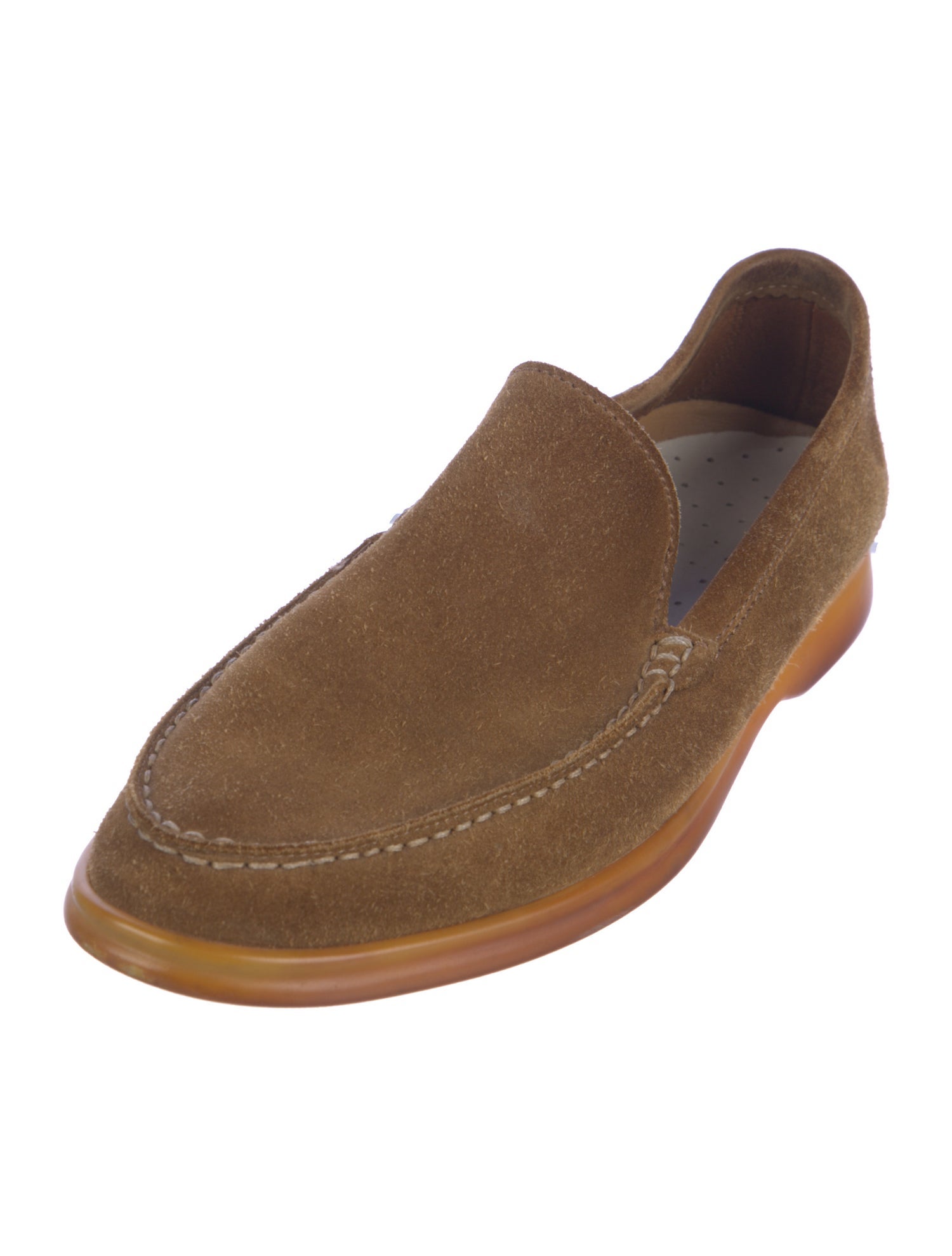 Loro Piana Summer Walk Suede Loafers