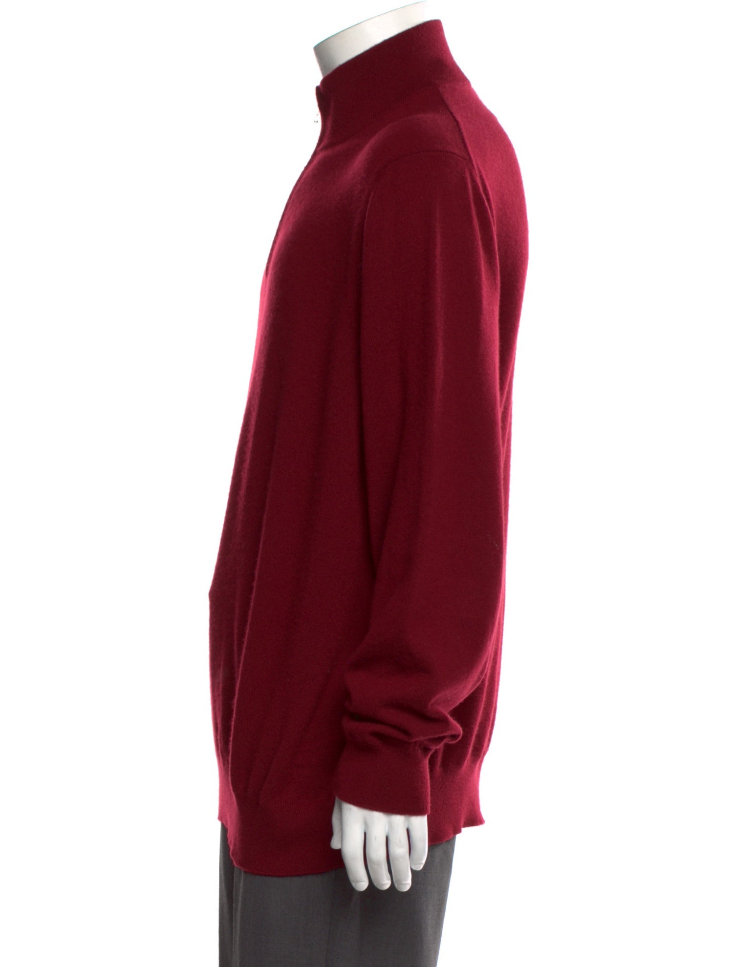 Loro Piana Baby Cashmere Mock Neck Pullover