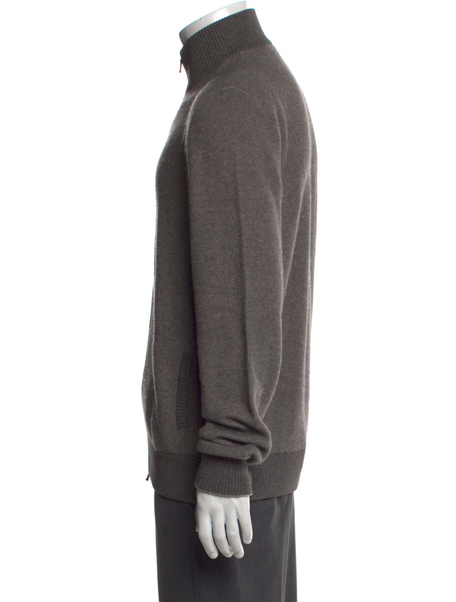 Loro Piana Open Front Long Sleeve Cardigan