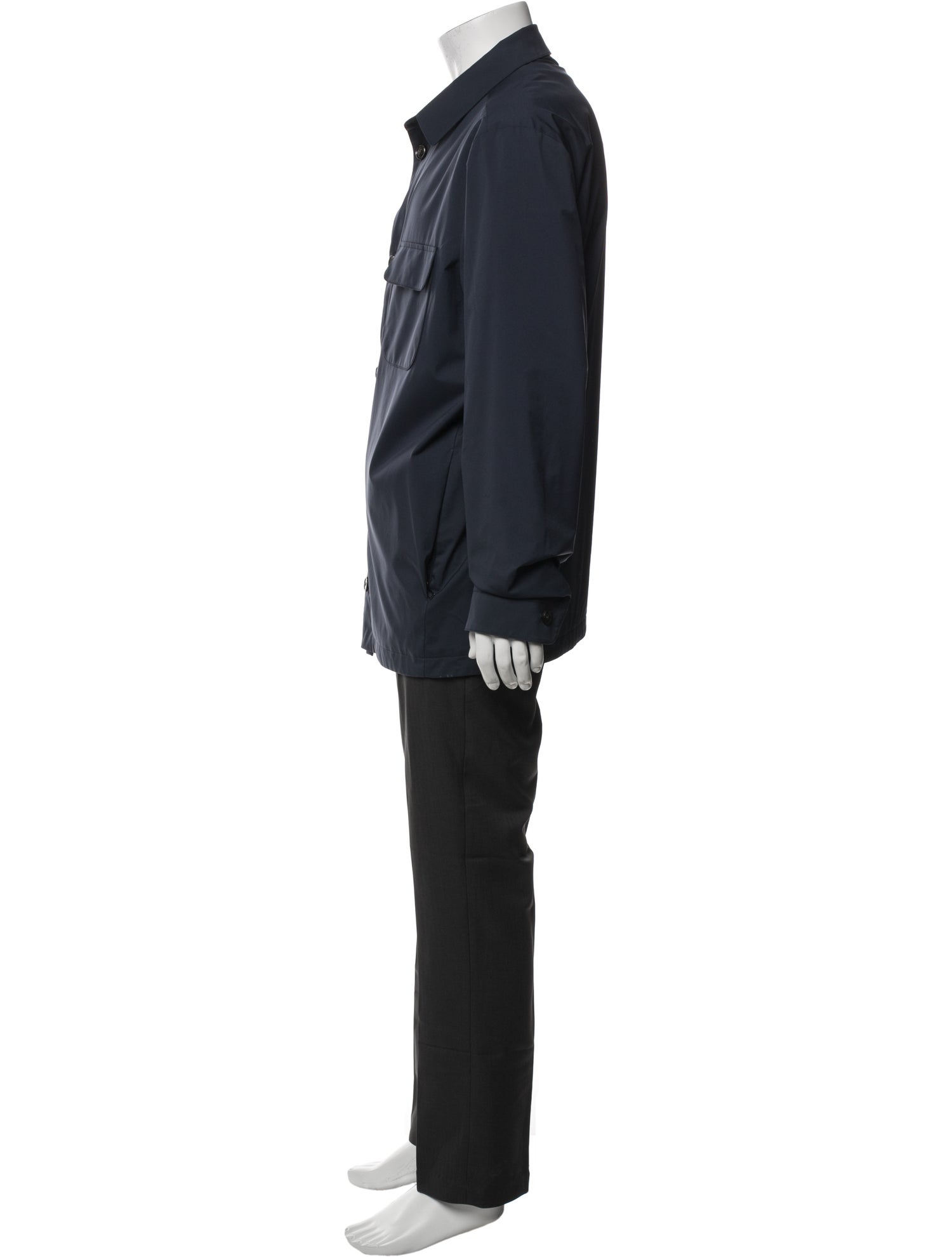 Loro Piana Green Storm System Utility Jacket