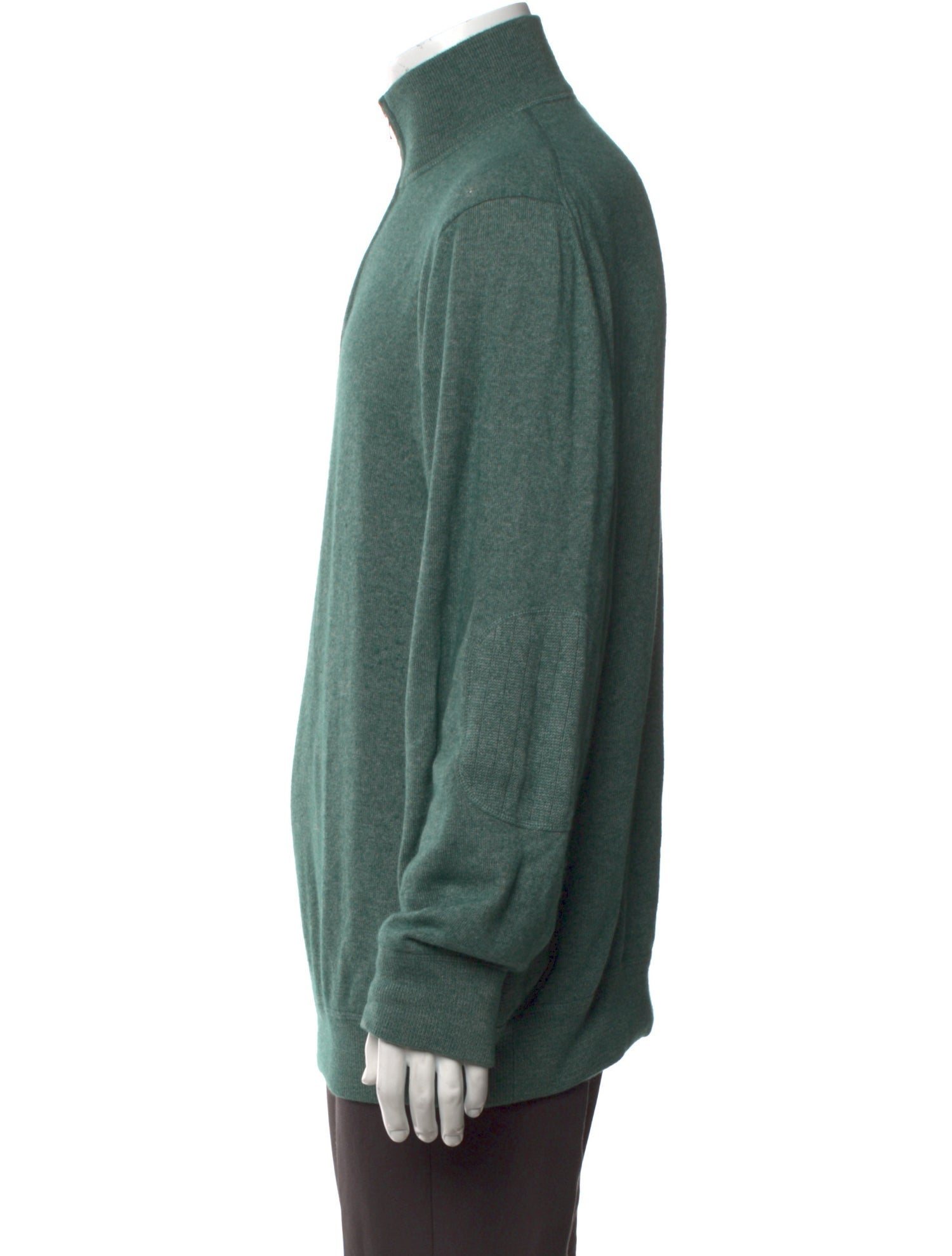 Loro Piana Silk Mock Neck Pullover