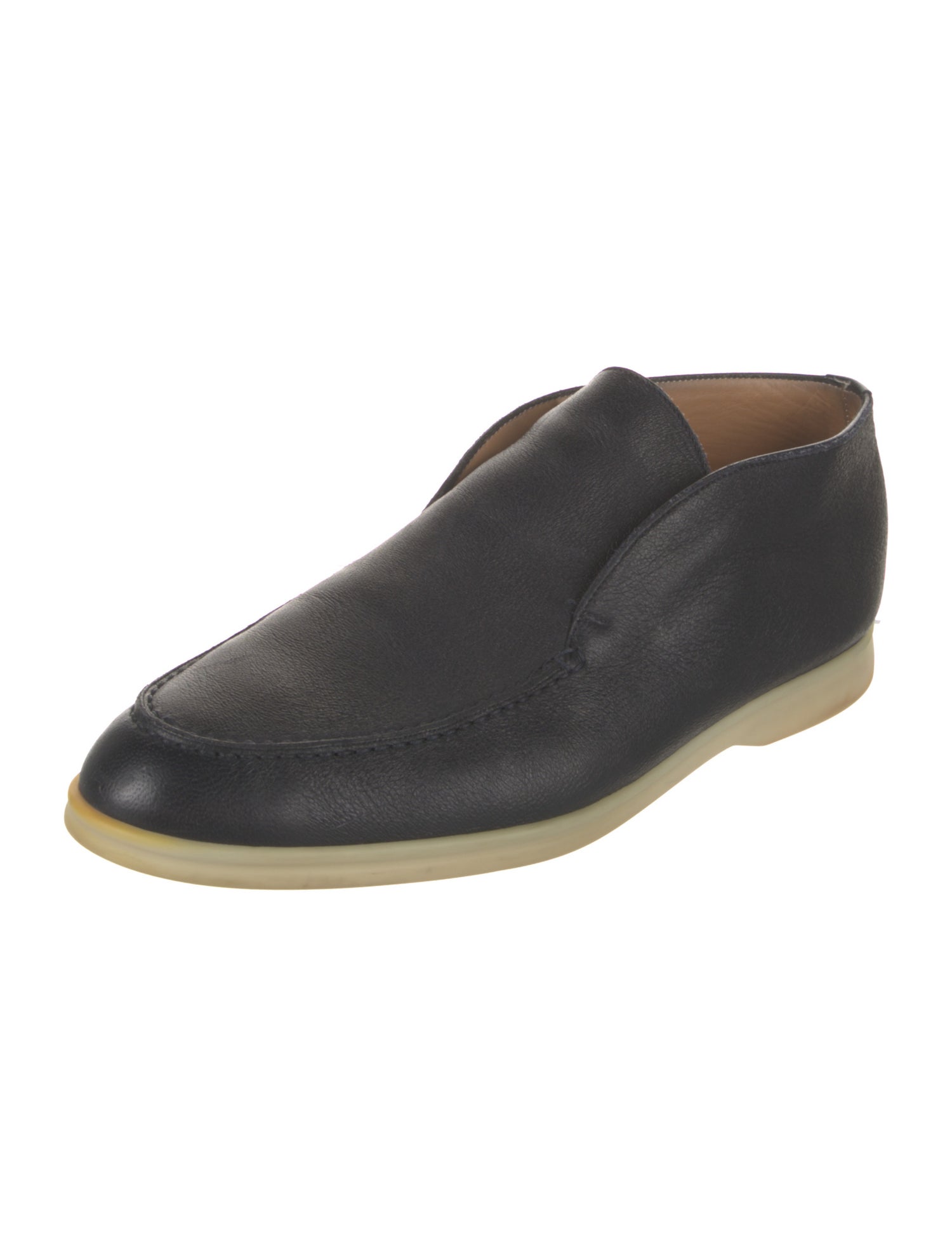 Loro Piana Open Walk Leather Boots