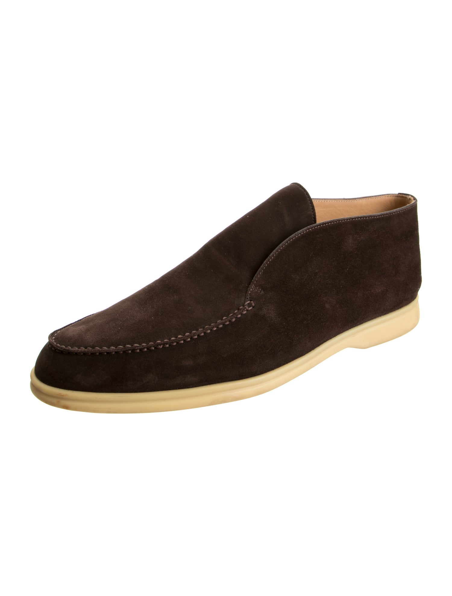 Loro Piana Open Walk Suede Boots