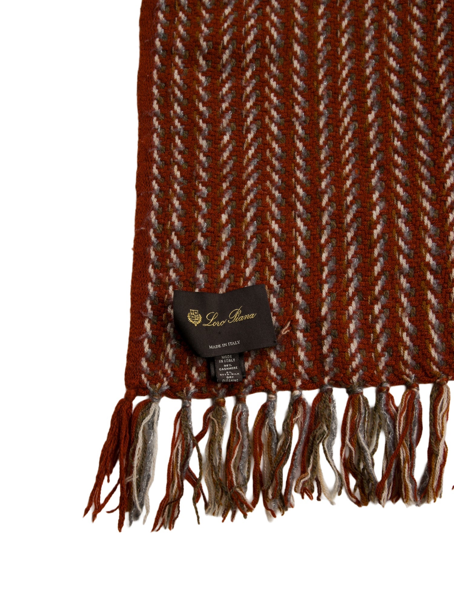 Loro Piana Patterned Cashmere-Blend Throw Blanket