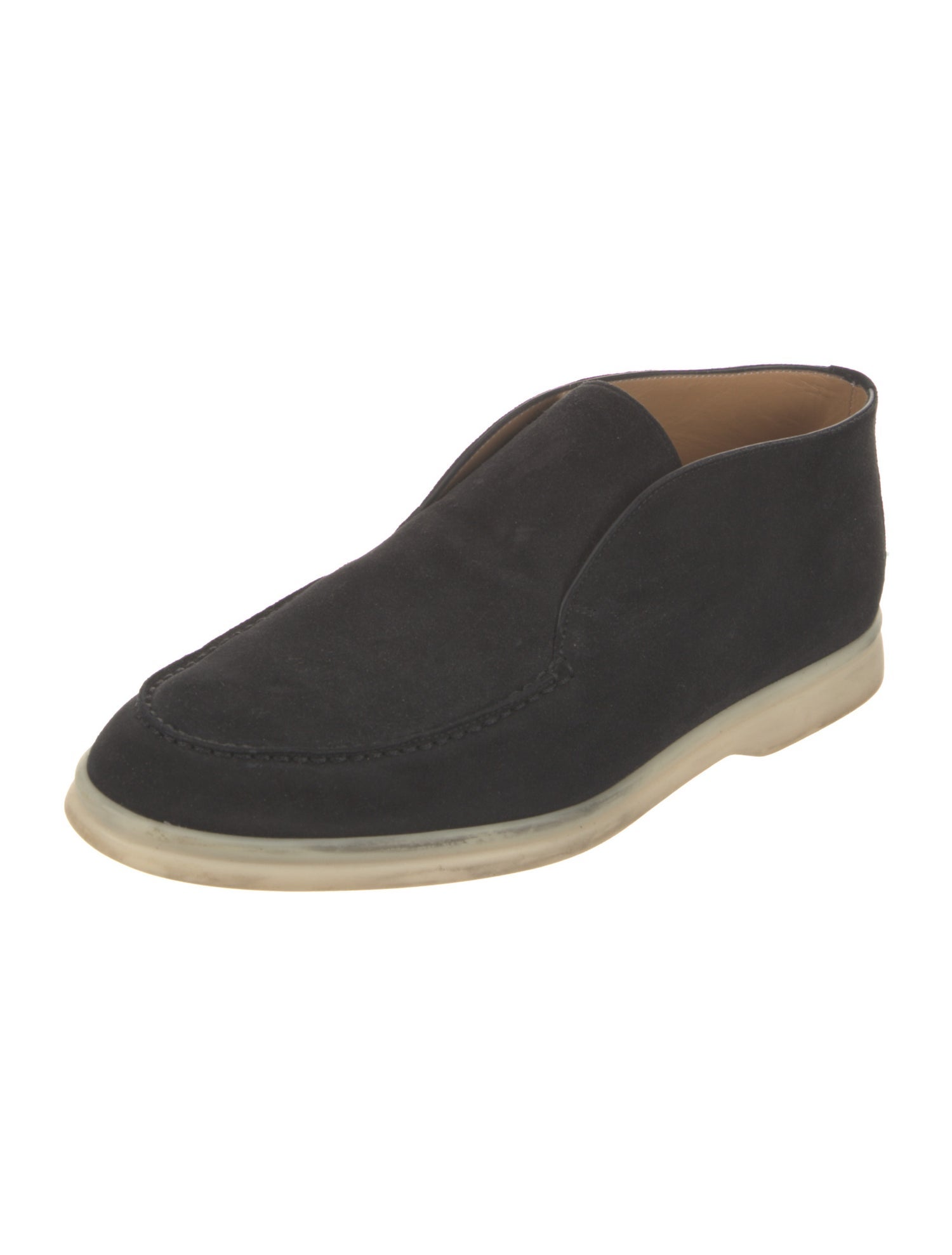 Loro Piana Open Walk Suede Boots
