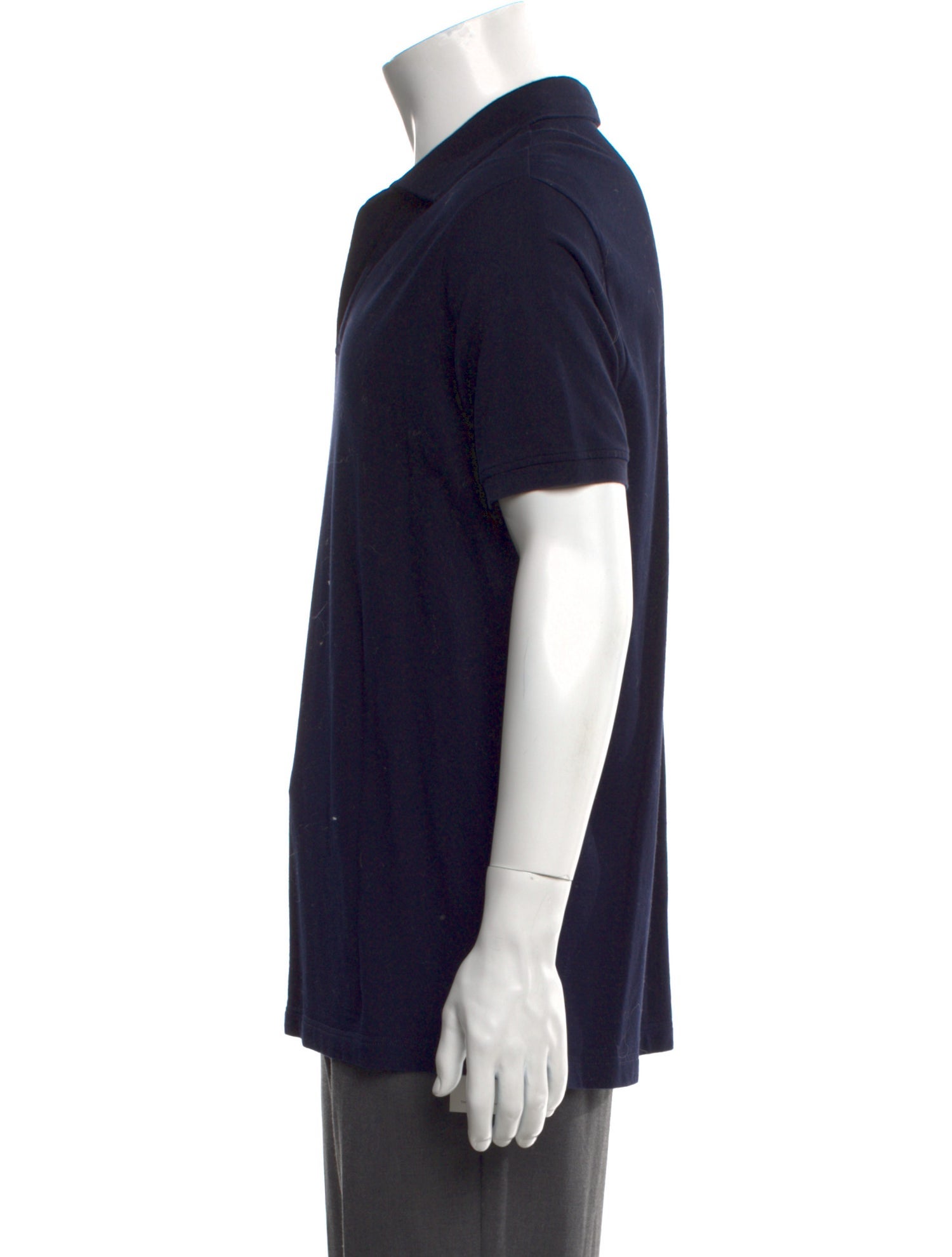 Loro Piana Collar Short Sleeve Polo Shirt