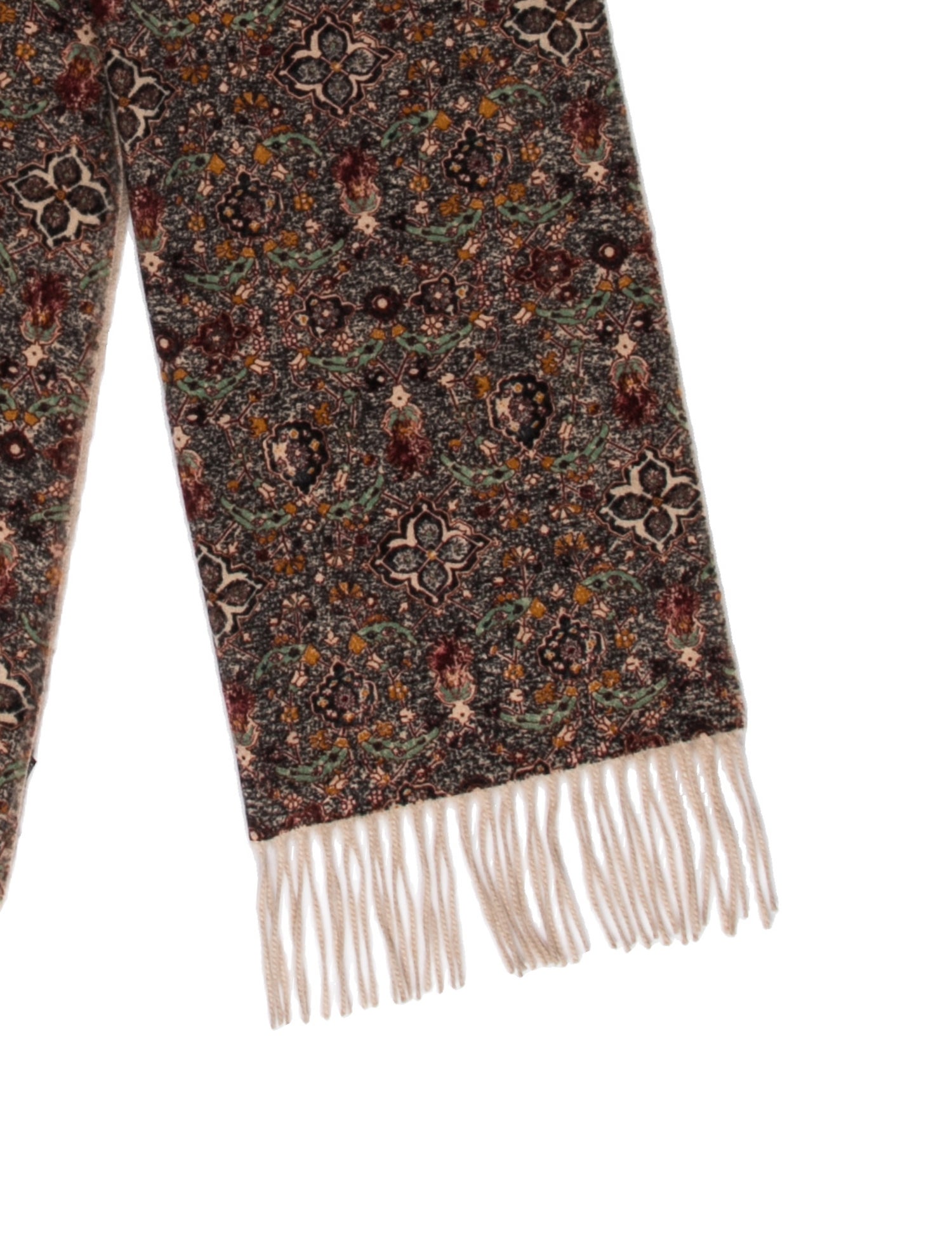 Hermès The Rhythm of China Scarf - Gold Scarves and Shawls