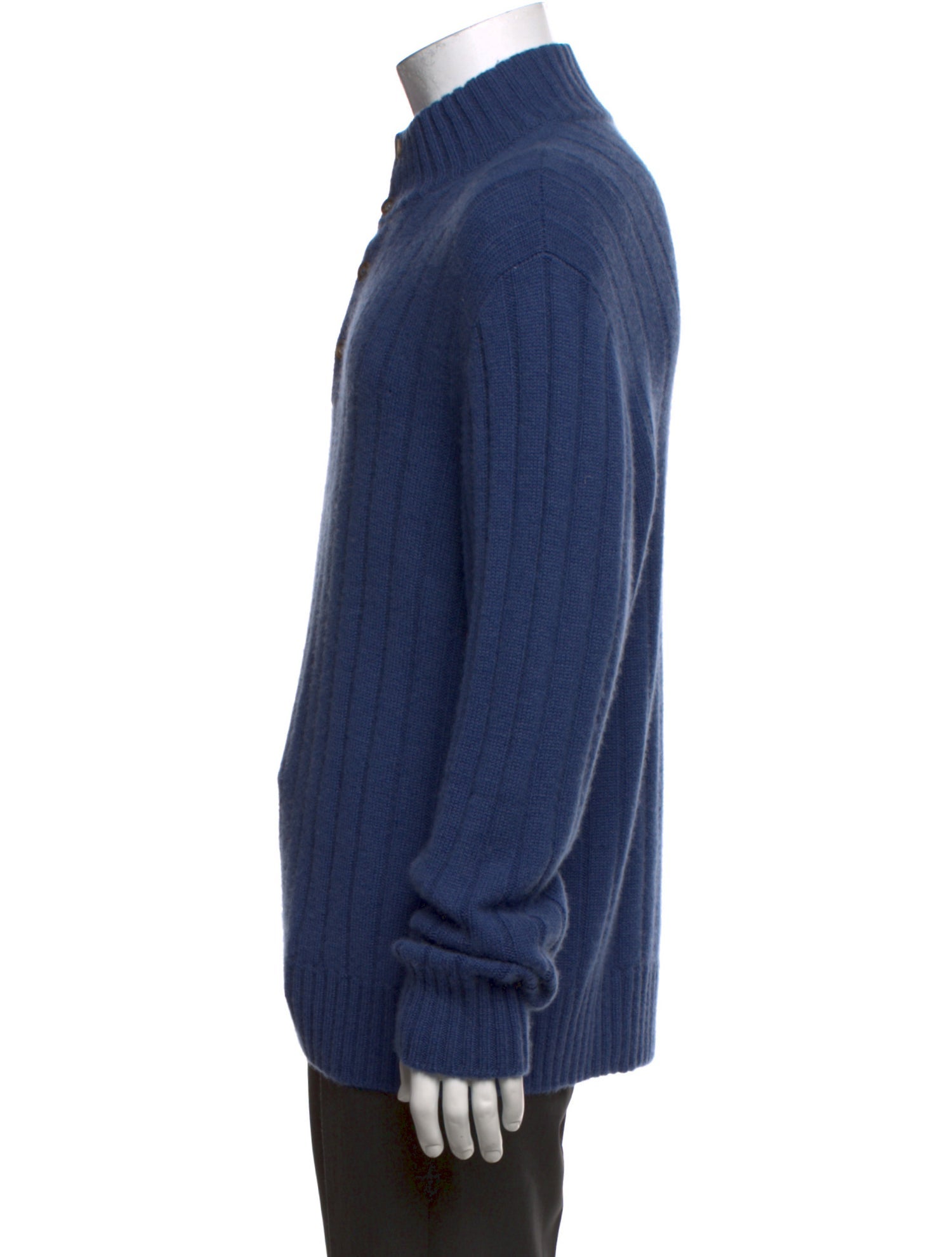 Loro Piana Cashmere Mock Neck Pullover Cashmere Pullover