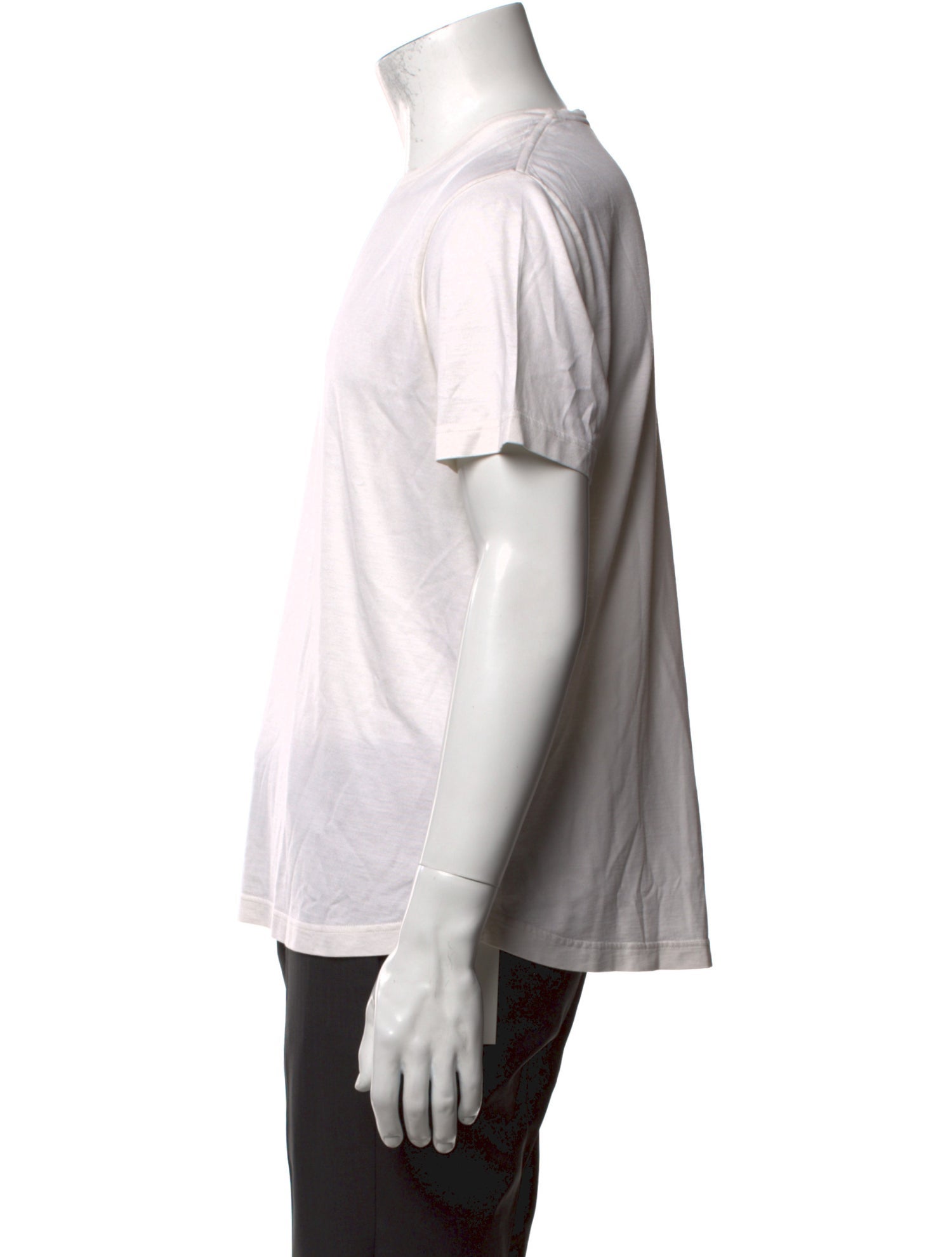 Loro Piana Silk Crew Neck T-Shirt