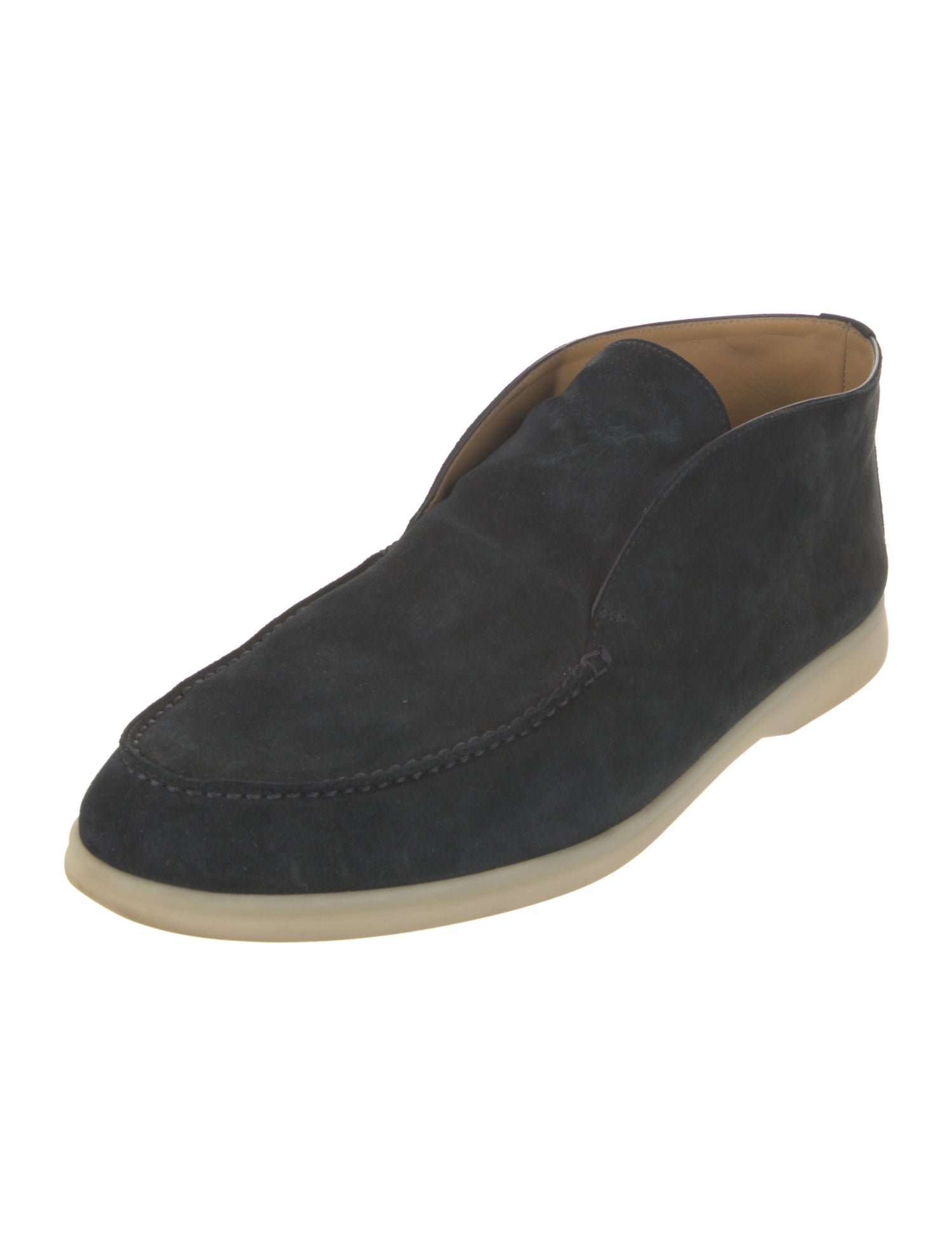 Loro Piana Open Walk Suede Boots