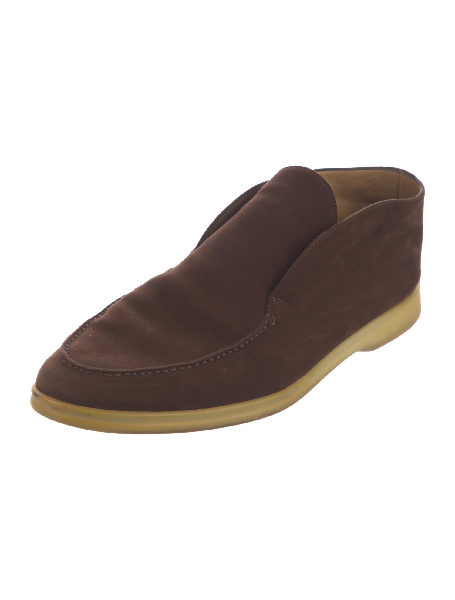 Loro Piana Roadster Walk Suede Drivers - Blue Loafers, Shoes