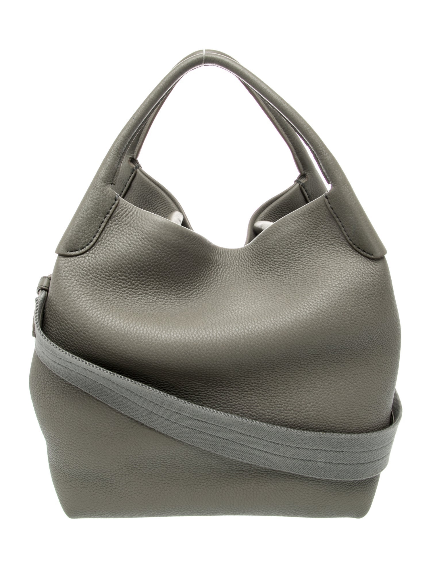 BERRETTA マープルクロッシュ　バオ　Lサイズ Loro Piana Leather Bale Large - Green Handle Bags, Handbags