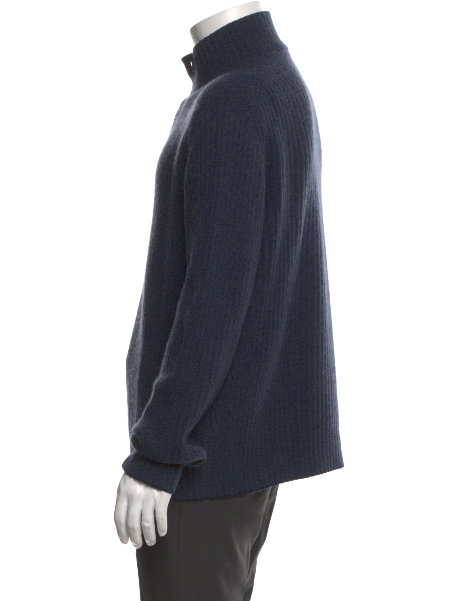 Loro Piana Cashmere Mock Neck Pullover