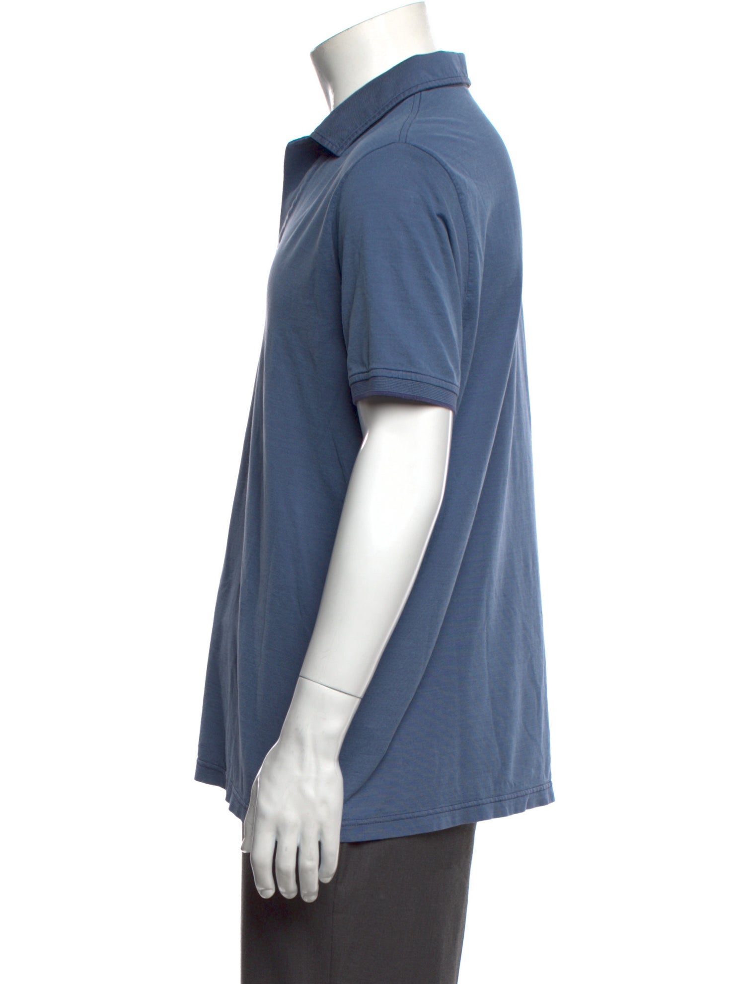 Loro Piana Collar Short Sleeve Polo Shirt