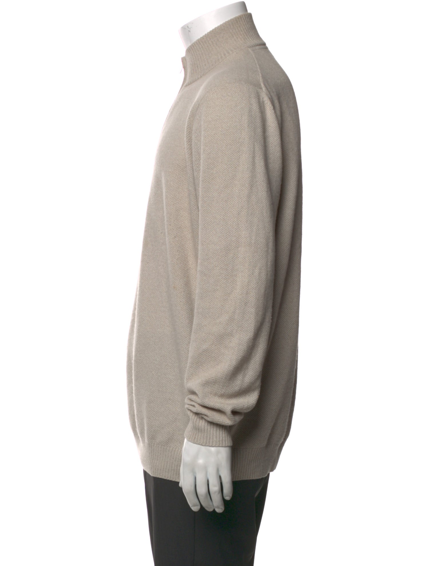 Loro Piana Cashmere Mock Neck Pullover
