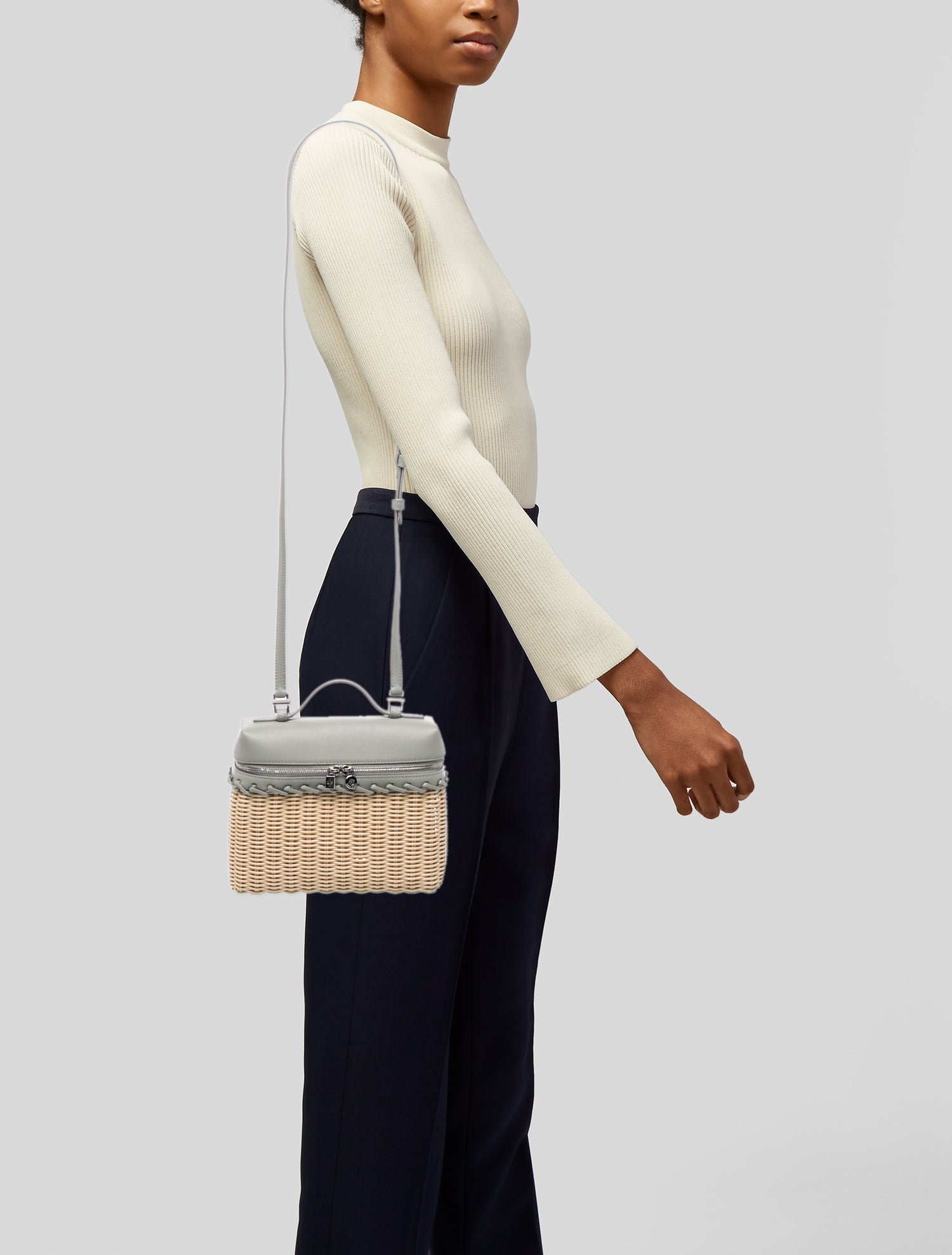 Loro Piana Wicker Extra Pocket