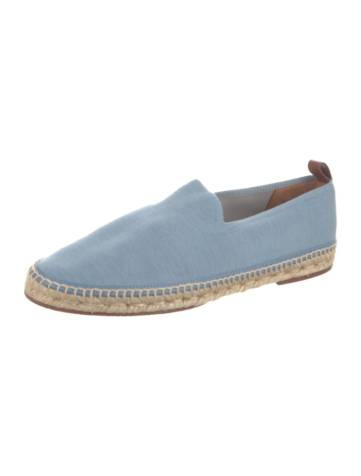 Loro Piana Seaside Walk Leather Trim Embellishment Espadrilles