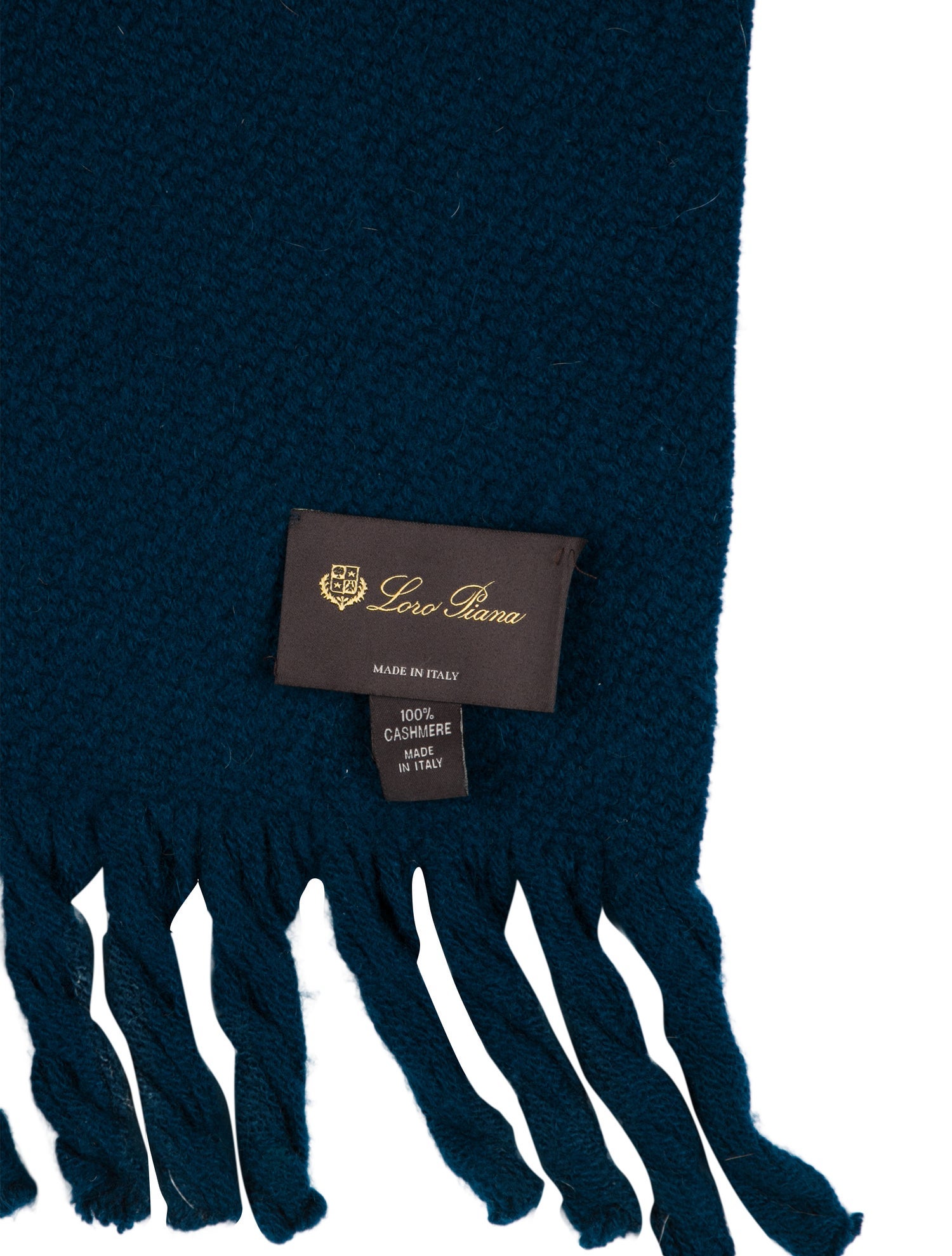 Loro Piana Cashmere Knit Throw Blanket