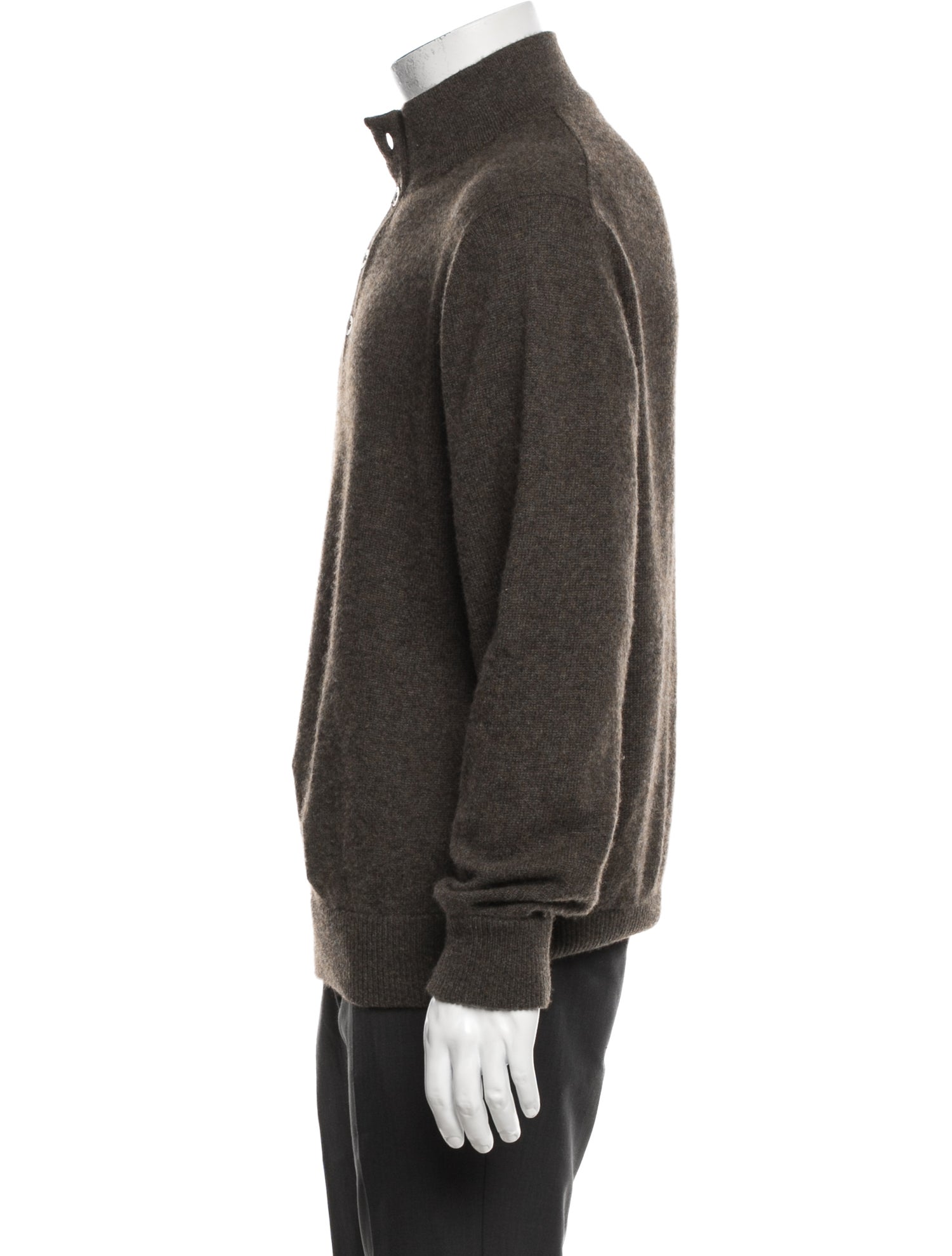 Loro Piana Cashmere Mock Neck Pullover