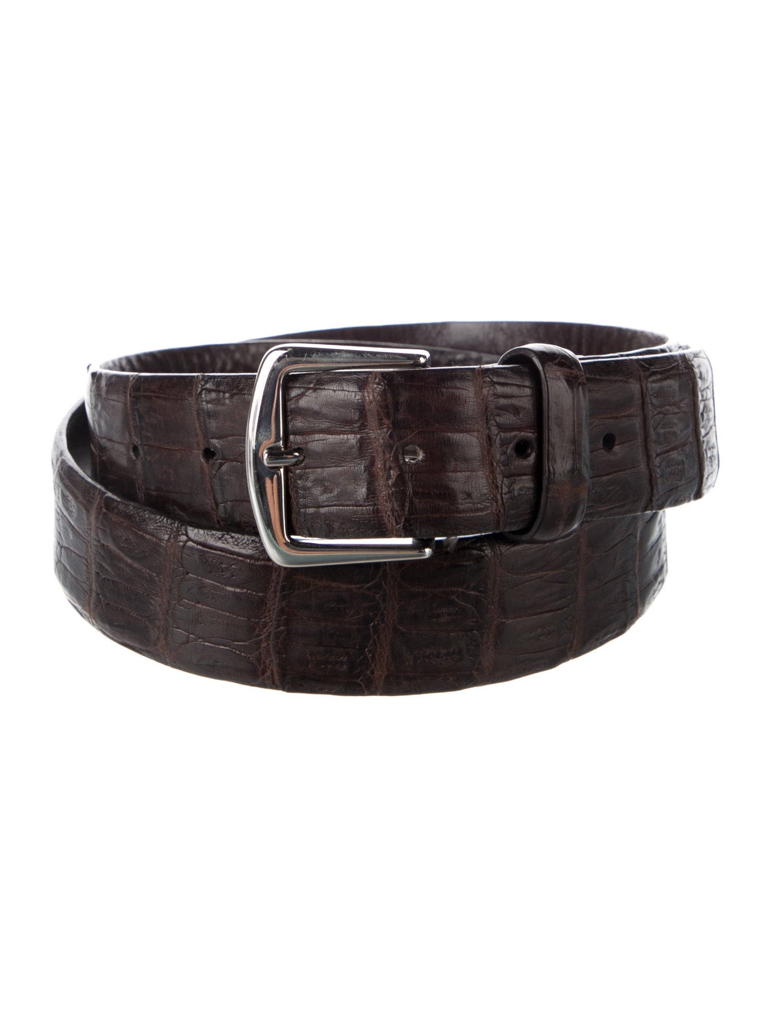 Loro Piana Crocodile Waist Belt