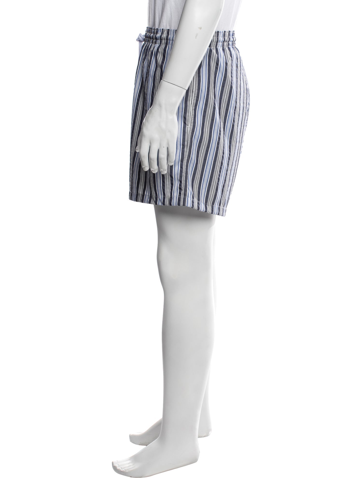 Loro Piana Striped Swim Trunks w/ Tags