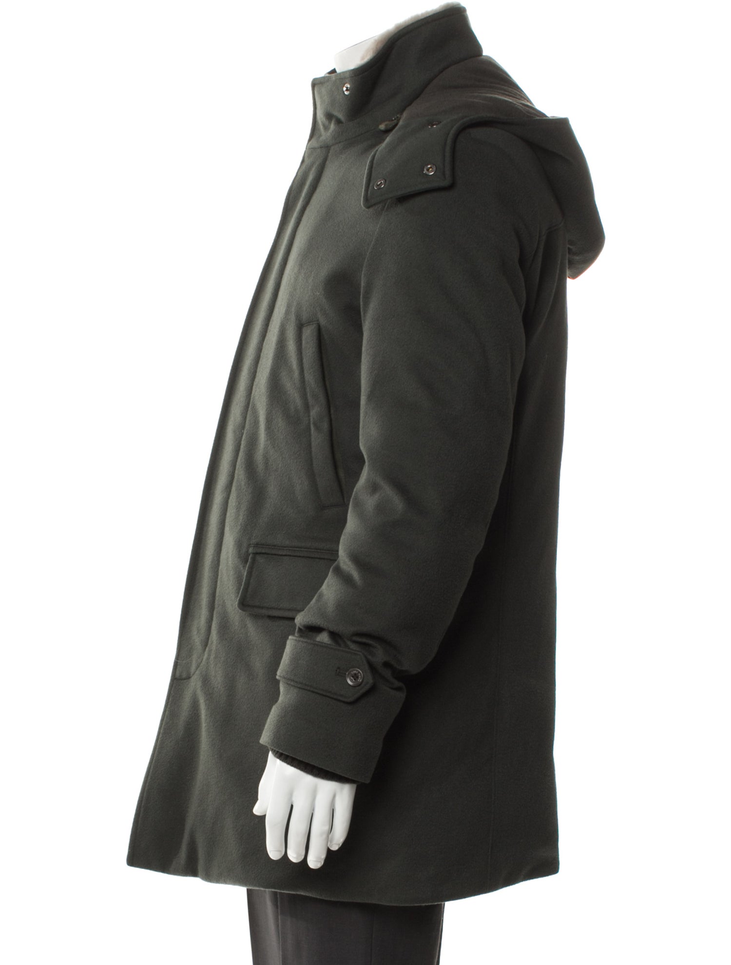 Loro Piana Baby Cashmere Storm System Cashmere Parka