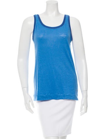 Loro Piana Sleeveless Linen Top