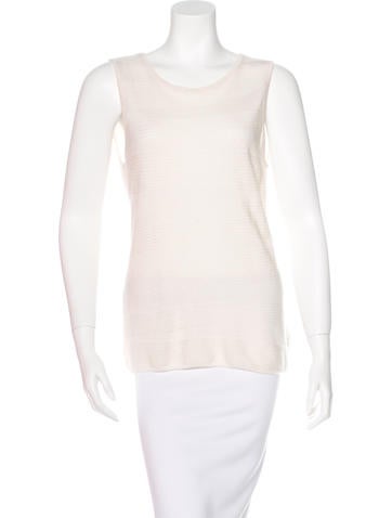 Loro Piana Cashmere Blend Sleeveless Top