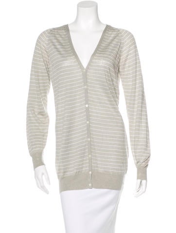 Loro Piana Linen & Silk-Blend Cardigan