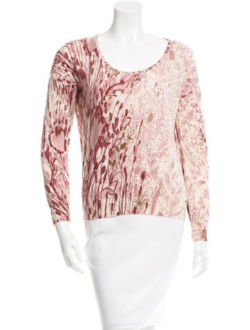 Loro Piana Printed Cashmere Sweater