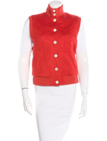 Loro Piana Quilted Cashmere Vest