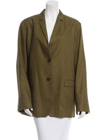 Loro Piana Textured Button-Up Blazer