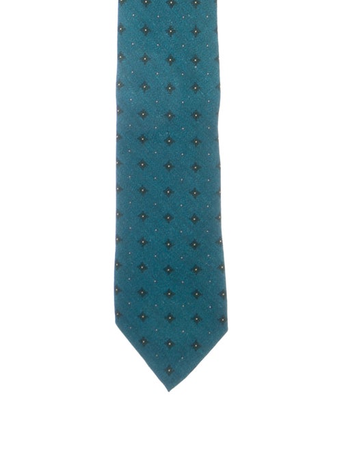 Loro Piana Cashmere & Silk-Blend Tie w/ Tags blue