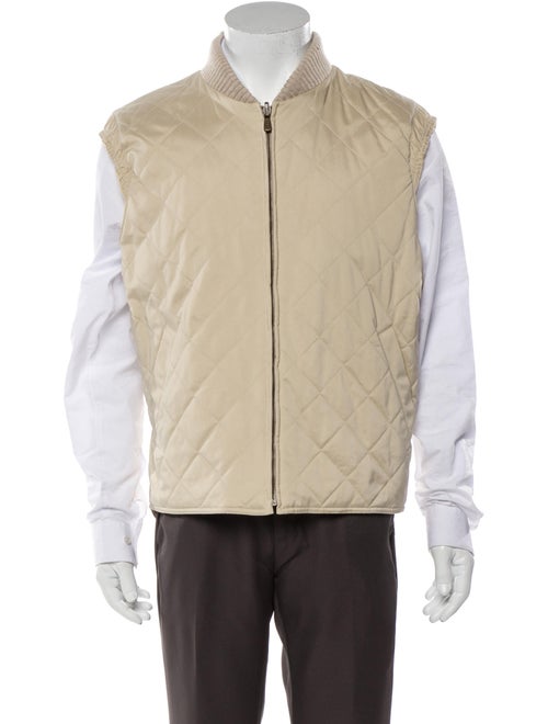 Loro Piana Quilted Zip Vest