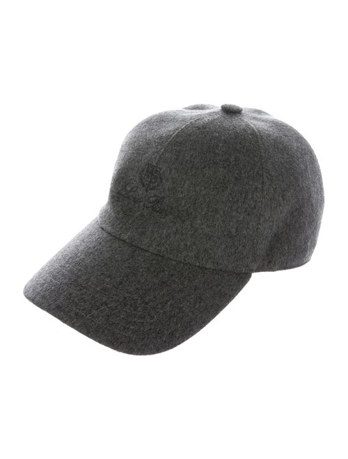 Loro Piana Cashmere Baseball Cap grey