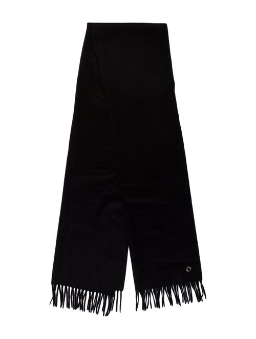 Loro Piana Long Cashmere Scarf Black