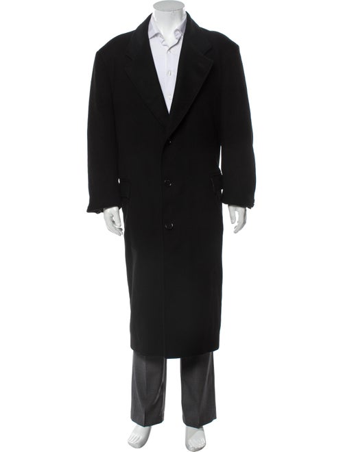 Loro Piana Cashmere Trench Coat Black