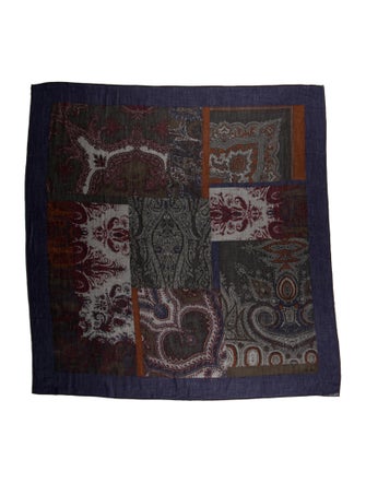 Loro Piana Cashmere Paisley Scarf