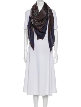 Loro Piana Cashmere Paisley Scarf