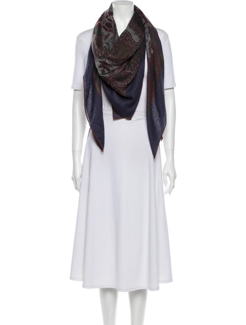 Loro Piana Cashmere Paisley Scarf