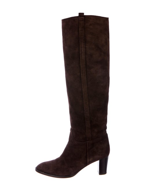 Loro Piana Suede Boots Brown