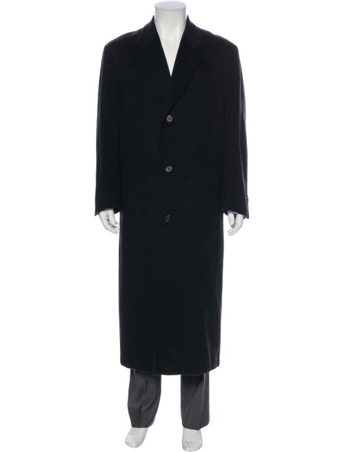 Loro Piana Cashmere Overcoat Blue